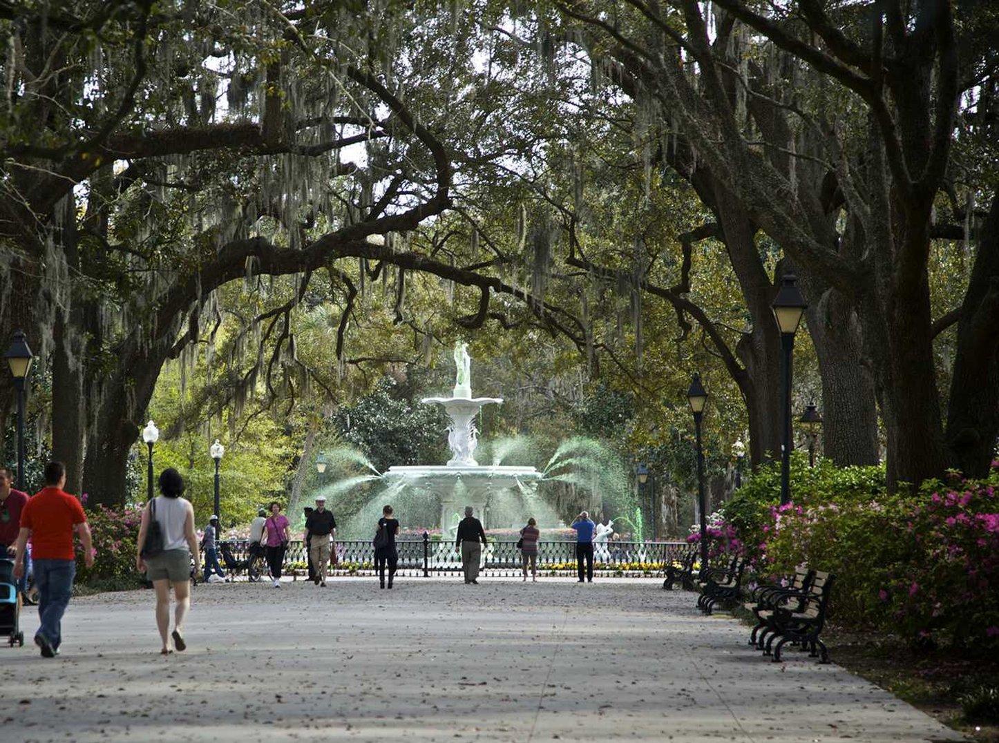 Embassy Suites Savannah Historic District Dış mekan fotoğraf